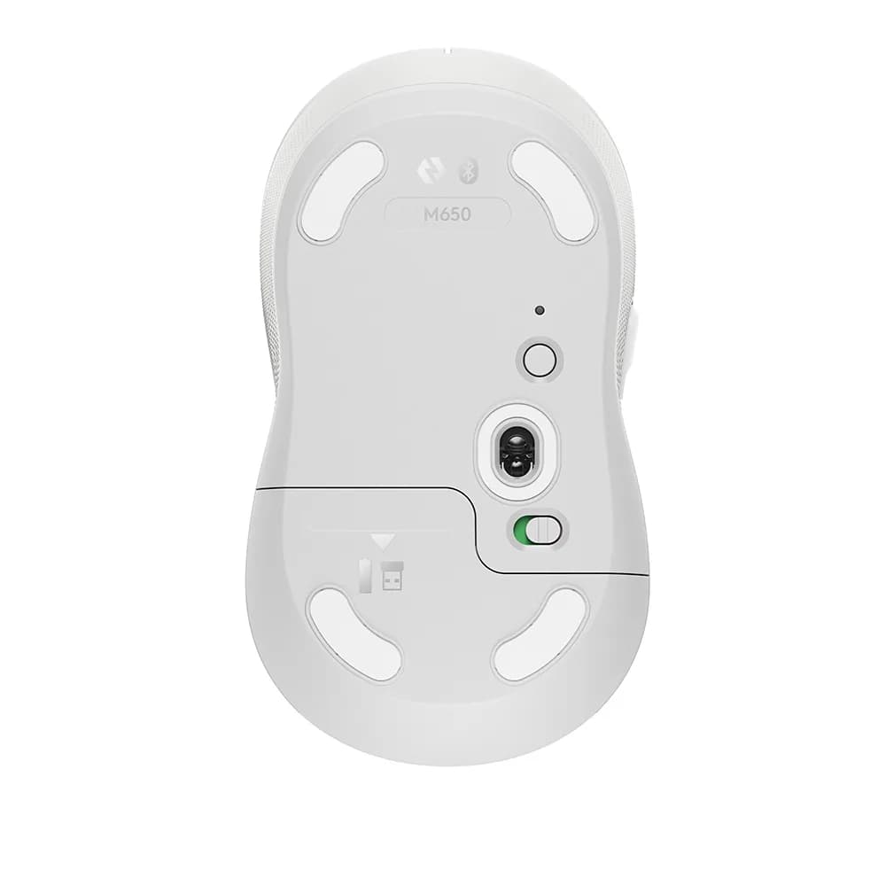 MOUSE LOGITECH SIGNATURE M650 L SEM FIO OFF WHITE - 910-006233