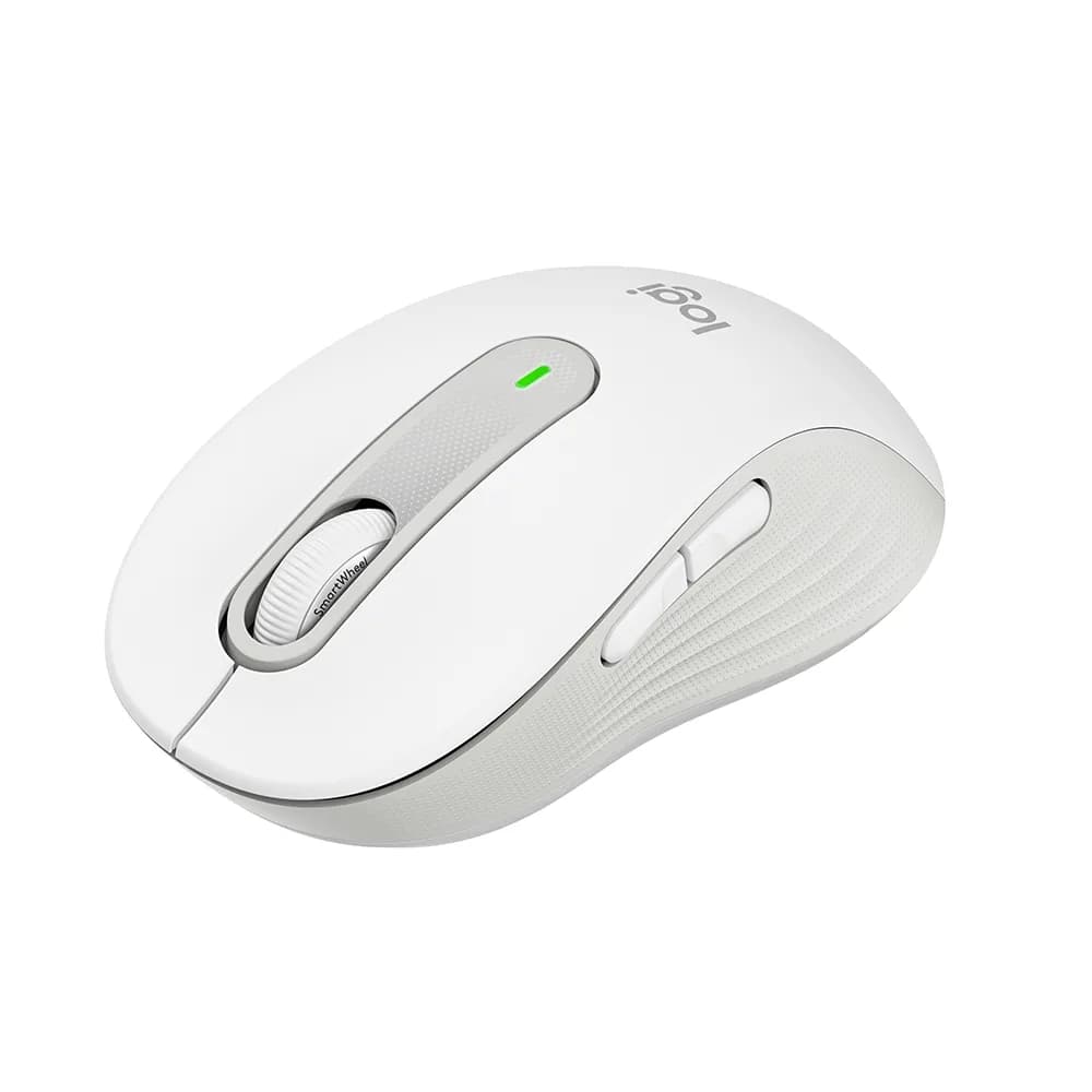 Mouse Logitech Signature M650 sem Fio OFF White - 910-006252