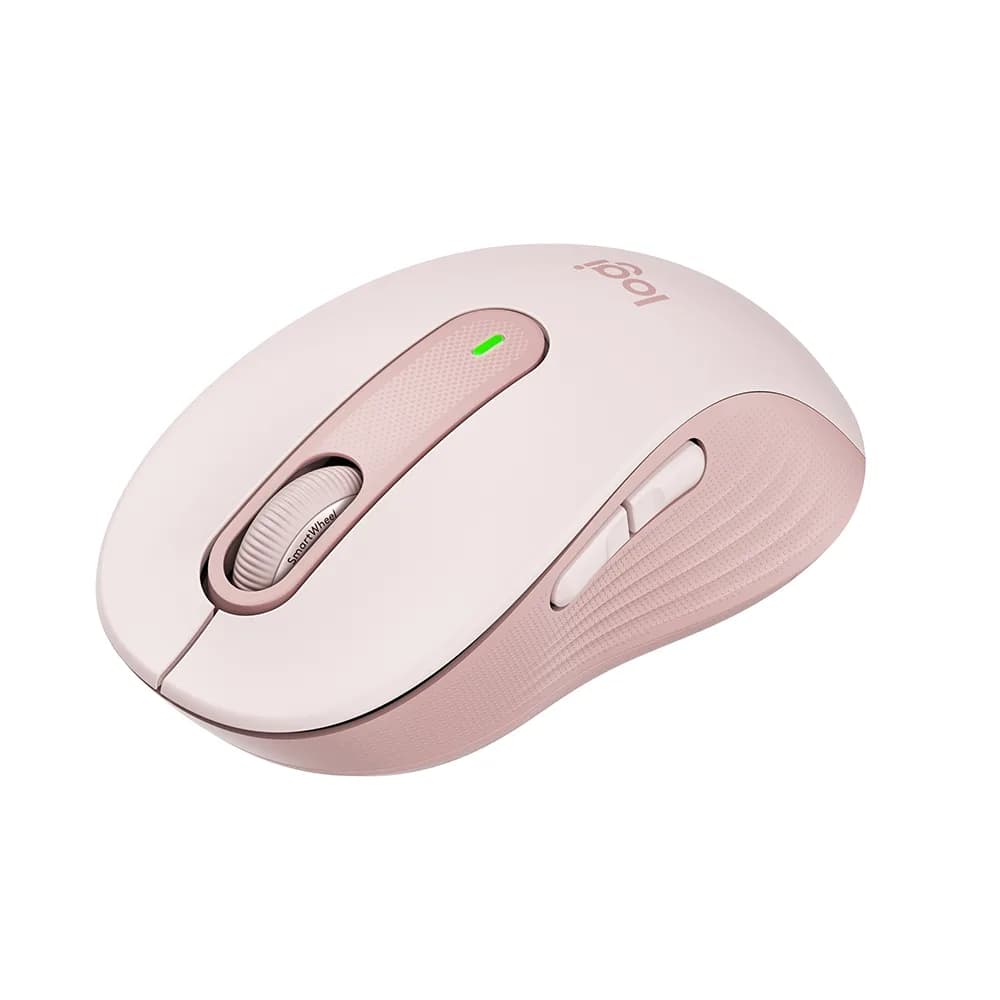Mouse Logitech Signature M650 sem Fio Rose - 910-006251