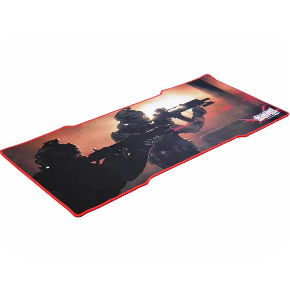 Mousepad Gamer K-Mex FXX8035 Preto/Vermelho - FXX80350002CK1X