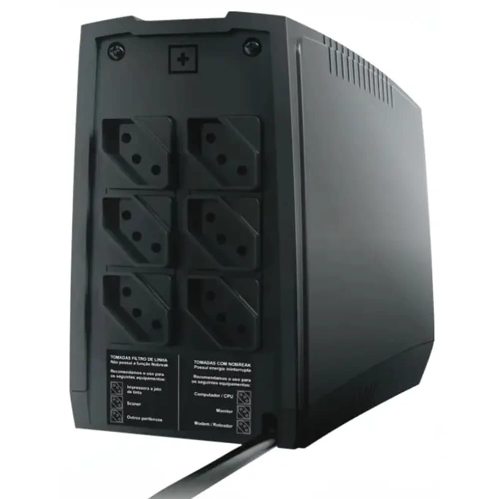 NOBREAK TS SHARA COMPACT XPRO 800VA/560W 4443 MONO/115/115V
