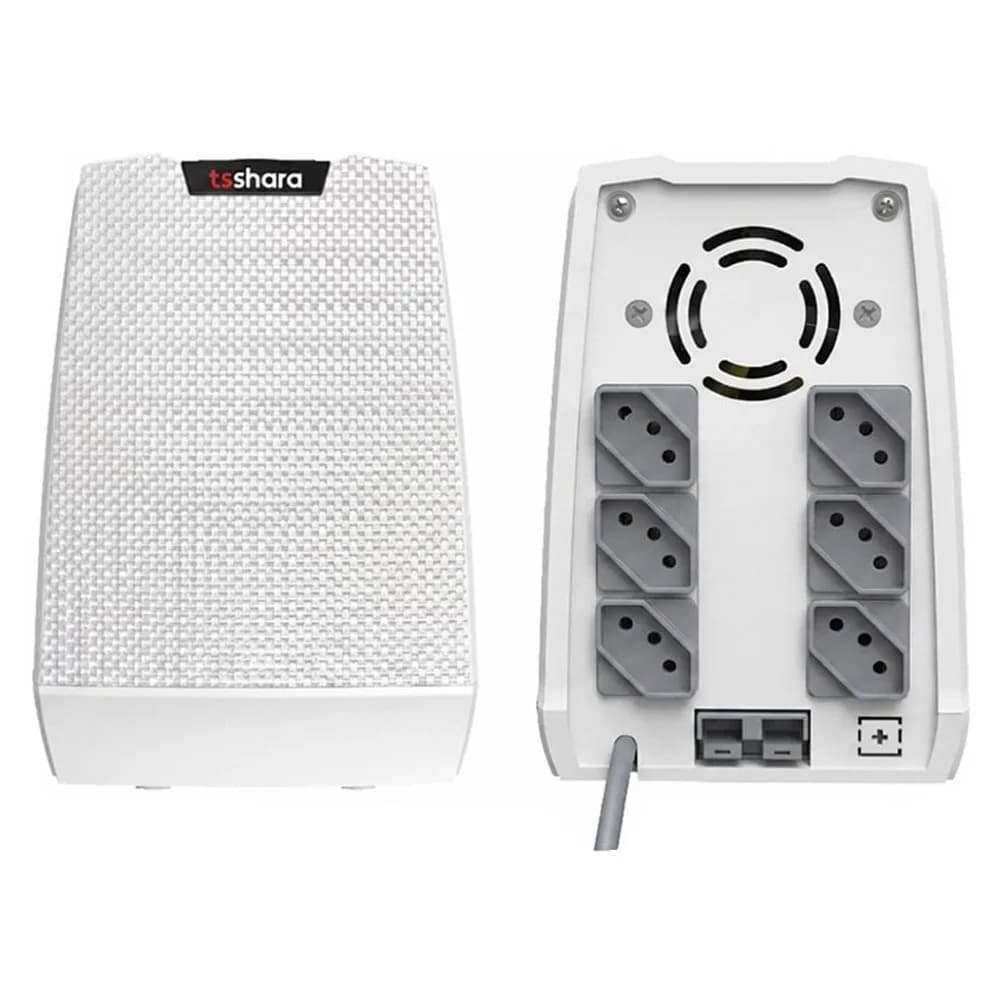 NOBREAK TS SHARA CONCEPT 1200VA/600W BIV/BIV 6T 1BS BRANCO - 4341