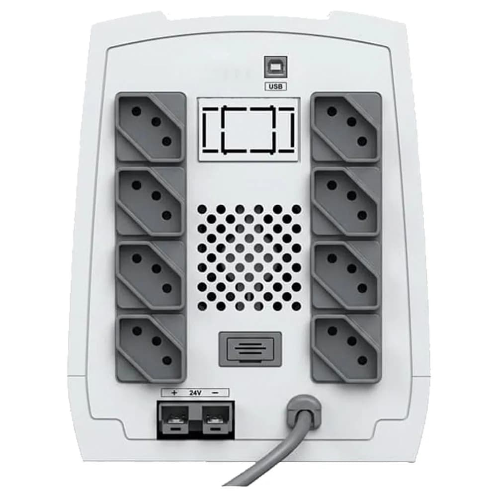 NOBREAK TS SHARA SENOIDAL 1800VA/1260W BIV/BIV 8T USB BRANCO - 4343