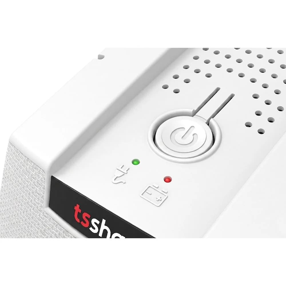 NOBREAK TS SHARA SENOIDAL 1800VA/1260W BIV/BIV 8T USB BRANCO - 4343
