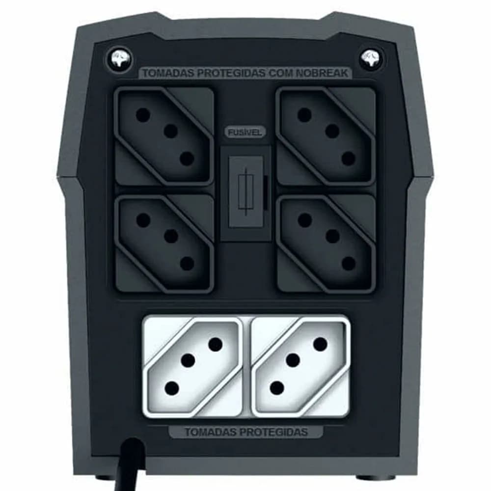 NOBREAK TS SHARA UPS MINI 600VA/390W MONO/115V 4+2T - 4567
