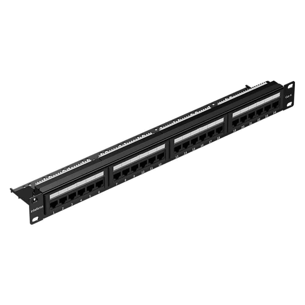 PATCH PANEL INTELBRAS IMPACT LAN CAT5E PP524 4770037