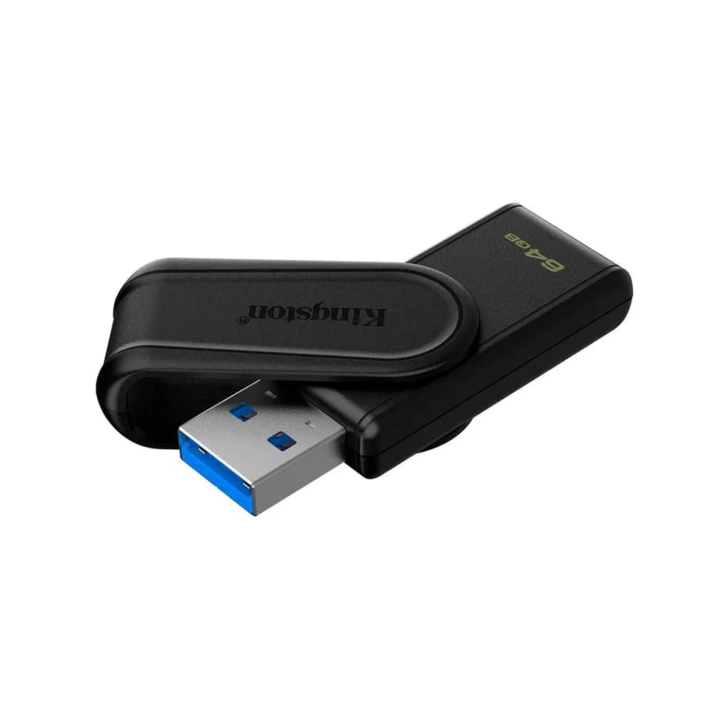 Pen Drive Kingston Datatraveler Exodia S Black 64GB USB 3.2 - DTXS/64GB