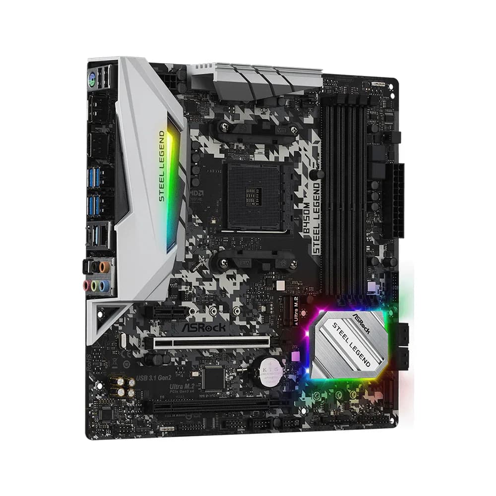 PLACA MAE (AMD) ASROCK B450M STEEL LEGEND DDR4 AM4 90-MXB9Y0-A0BAYZ