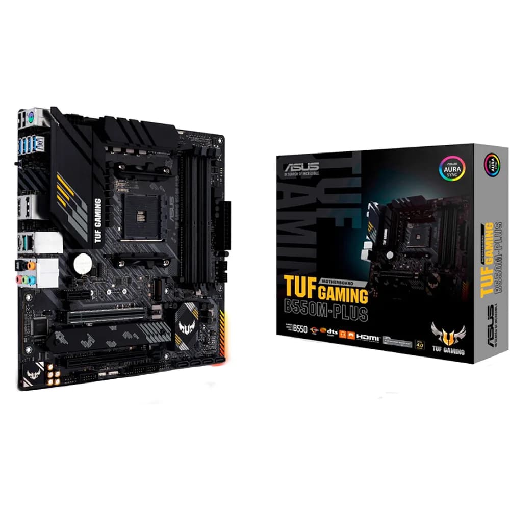 Placa Mãe (AMD) ASUS B550M-PLUS TUF Gaming DDR4 AM4