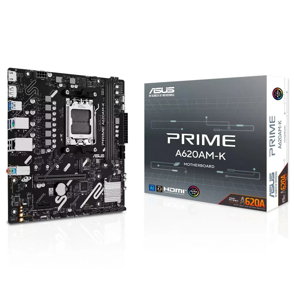 Placa Mãe (AMD) ASUS Prime A620AM-K DDR5 AM5