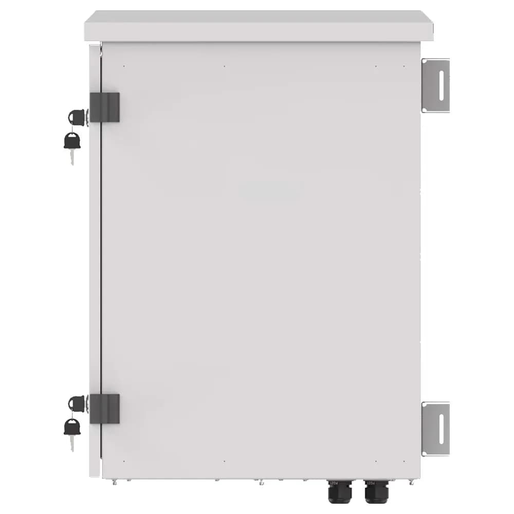 RACK OUTDOOR FIBRACEM EM ACO 12U 450MM P450 CINZA - BA0038S00001000