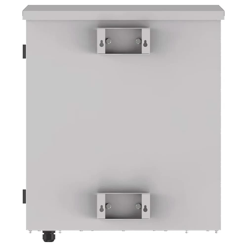 RACK OUTDOOR FIBRACEM EM ACO 6U 450MM P450 CINZA - BA0036S00001000