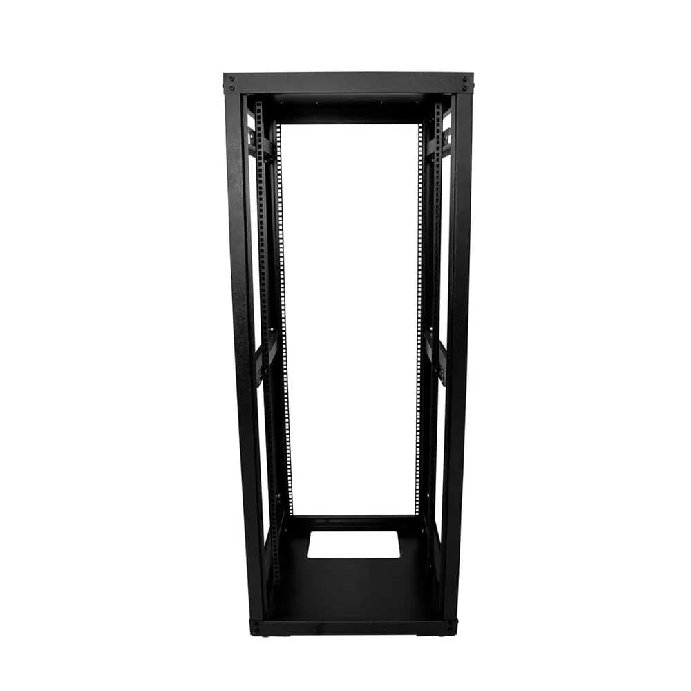 RACK PADRAO 19" 28U X 570MM PRETO PISO VISOR DE ACRILICO GFORCE 451