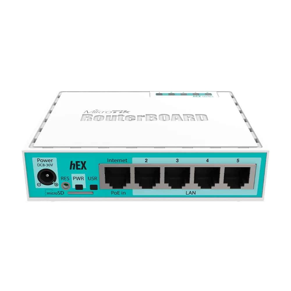 Roteador Router Board e Load Balance RB750Gr3 (hEX) - MikroTik