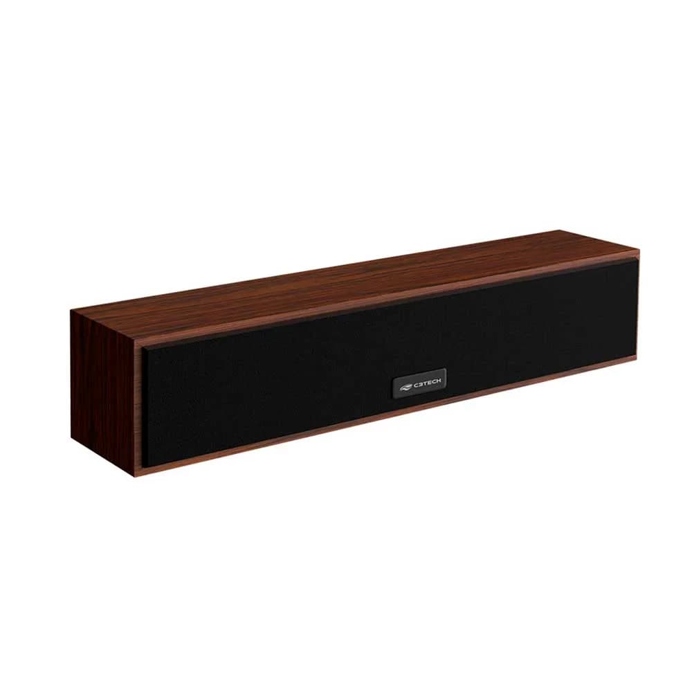Soundbar 2.0 C3Tech Marrom SB-30BW