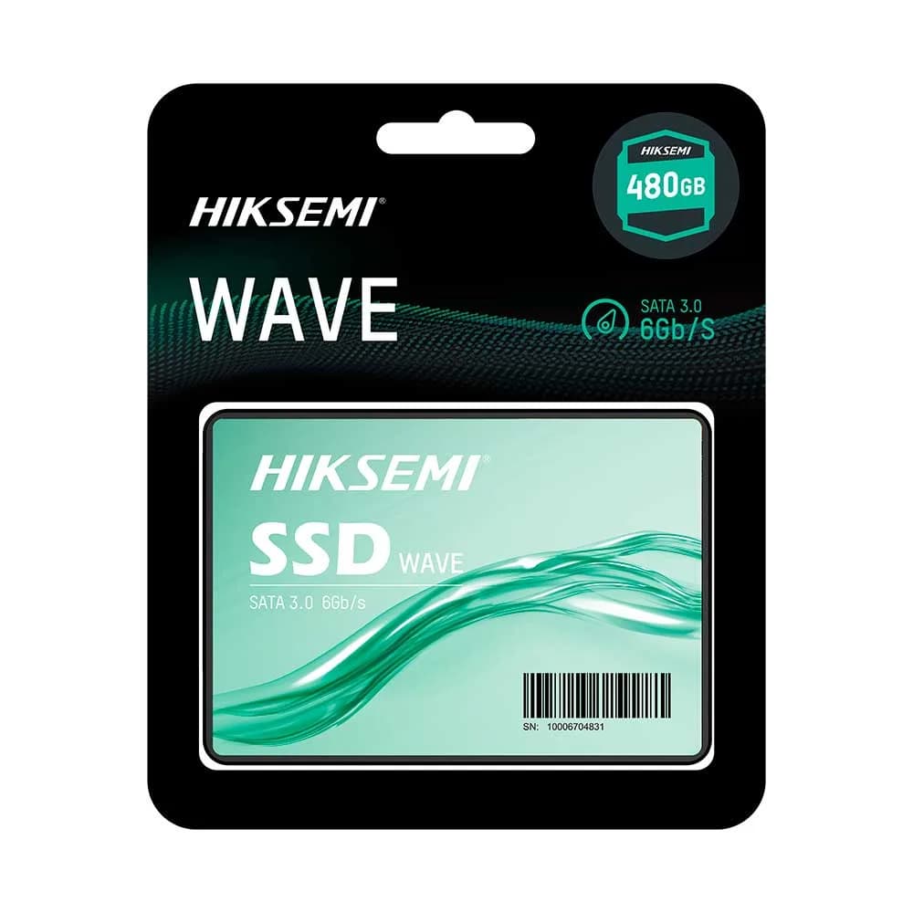SSD Hiksemi 480GB 2,5" SATA 3 - HS-SSD-WAVE(S)/480G