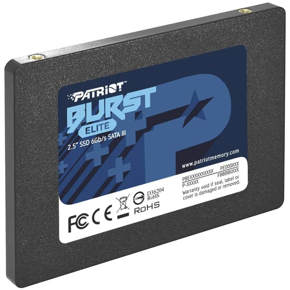 SSD PATRIOT BURST 480GB 2,5" SATA 3 - PBE480GS25SSDR