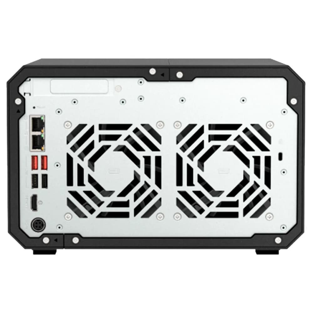 STORAGE NAS QNAP 6 BAIAS INTEL N150 2 PORTAS 2.5GB - TS-H865-8G