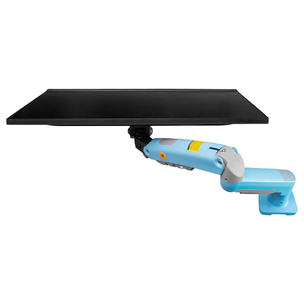 SUPORTE MONITOR NORTH BAYOU PISTAO A GAS MORSA 17" A 30" AZUL - NB-F80-XM
