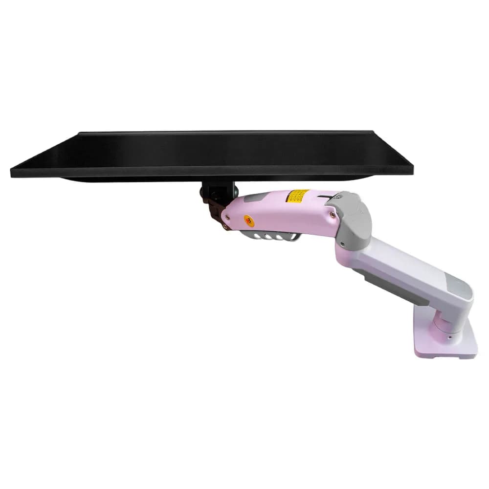SUPORTE MONITOR NORTH BAYOU PISTAO A GAS MORSA 17" A 30" ROSA - NB-F80-XJ