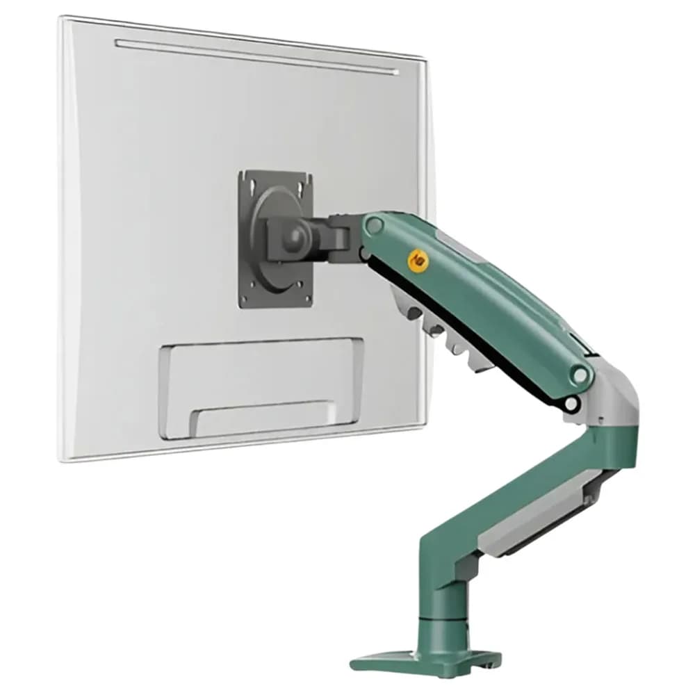 Suporte Monitor North Bayou Pistao a GAS Morsa 17" a 30" Verde - NB-F80-XK