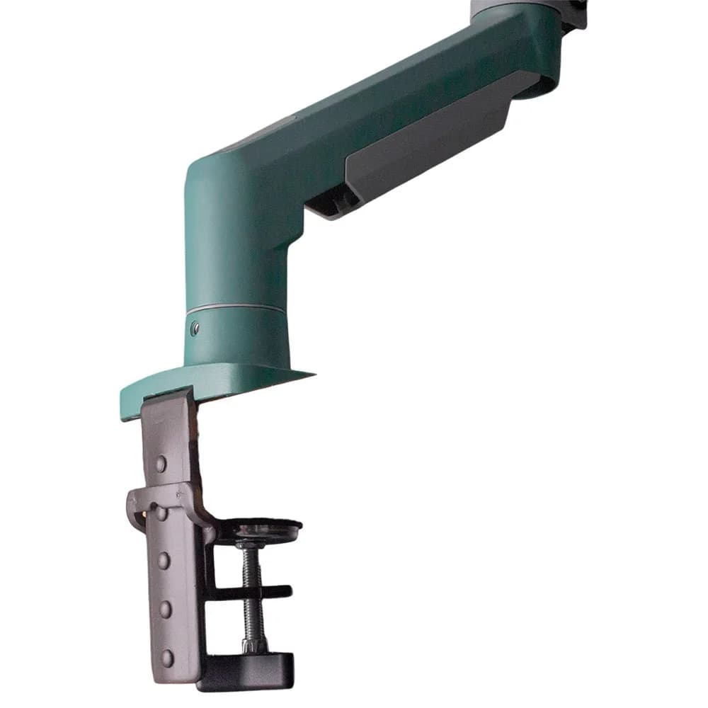 SUPORTE MONITOR NORTH BAYOU PISTAO A GAS MORSA 17" A 30" VERDE - NB-F80-XK