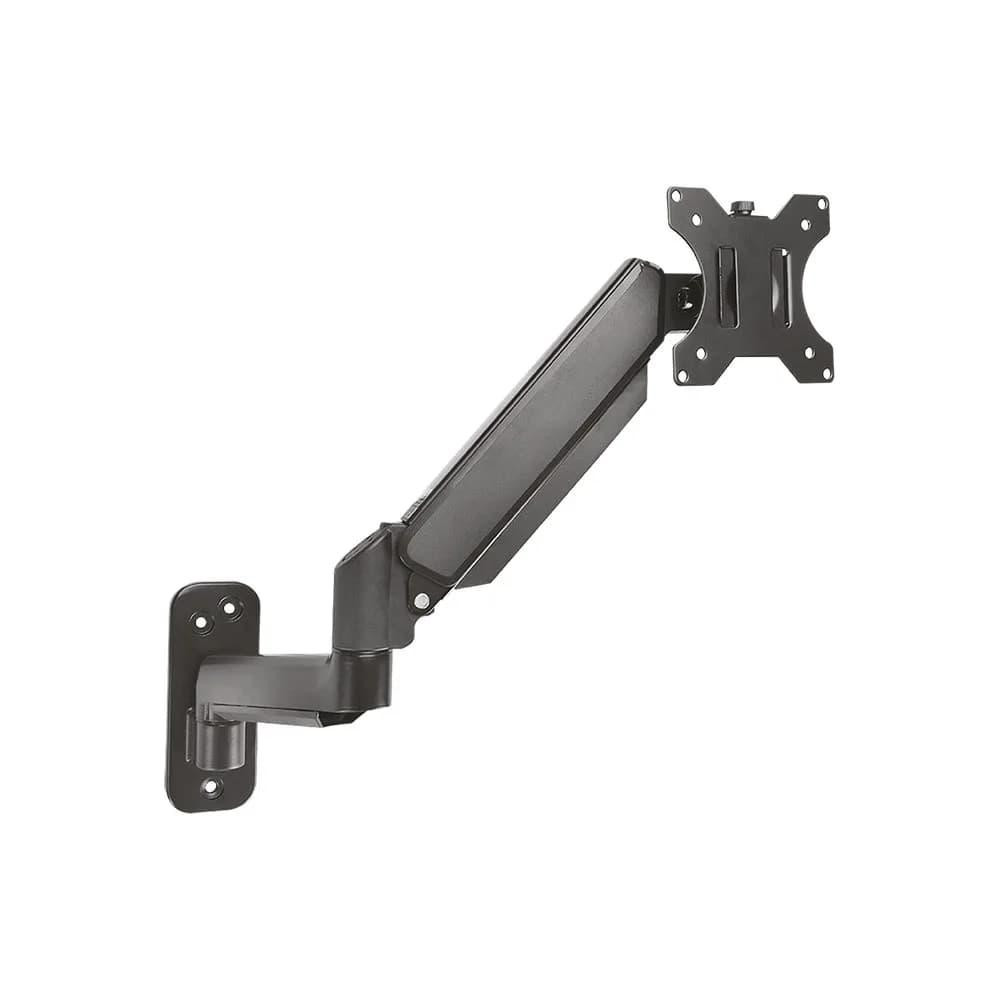 SUPORTE MONITOR SANTANA COM PISTAO A GAS DE PAREDE 10" A 35" - 079-0090