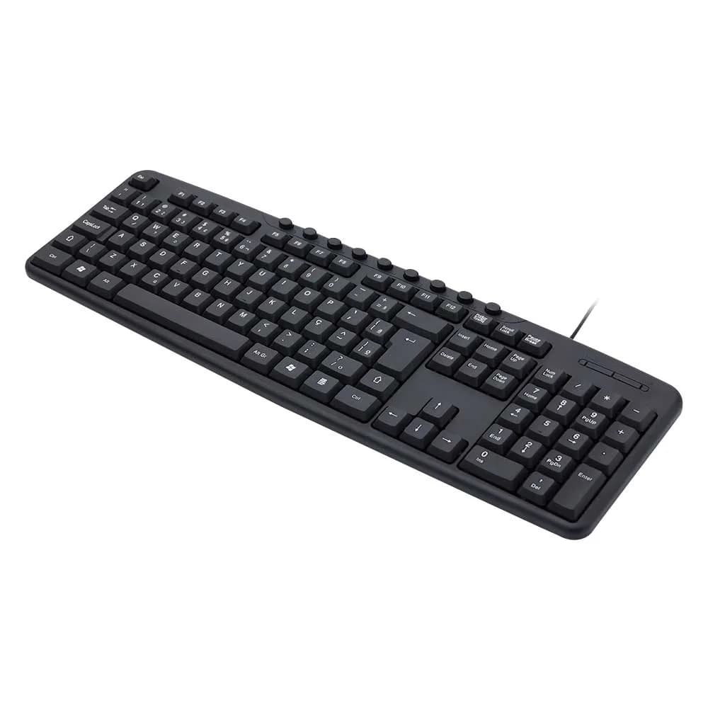 TECLADO C3TECH MULT USB PRETO - KB-M40BK