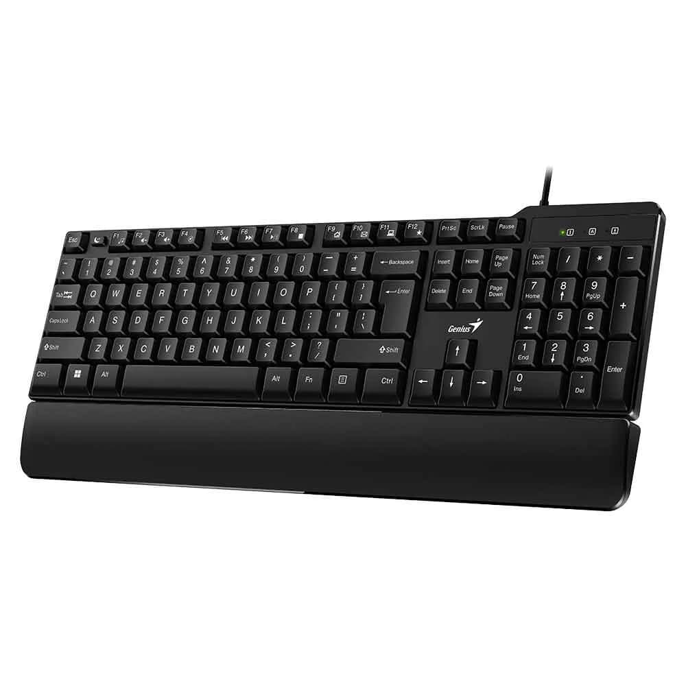 TECLADO GENIUS KB-100XP USB PRETO ABNT 2
