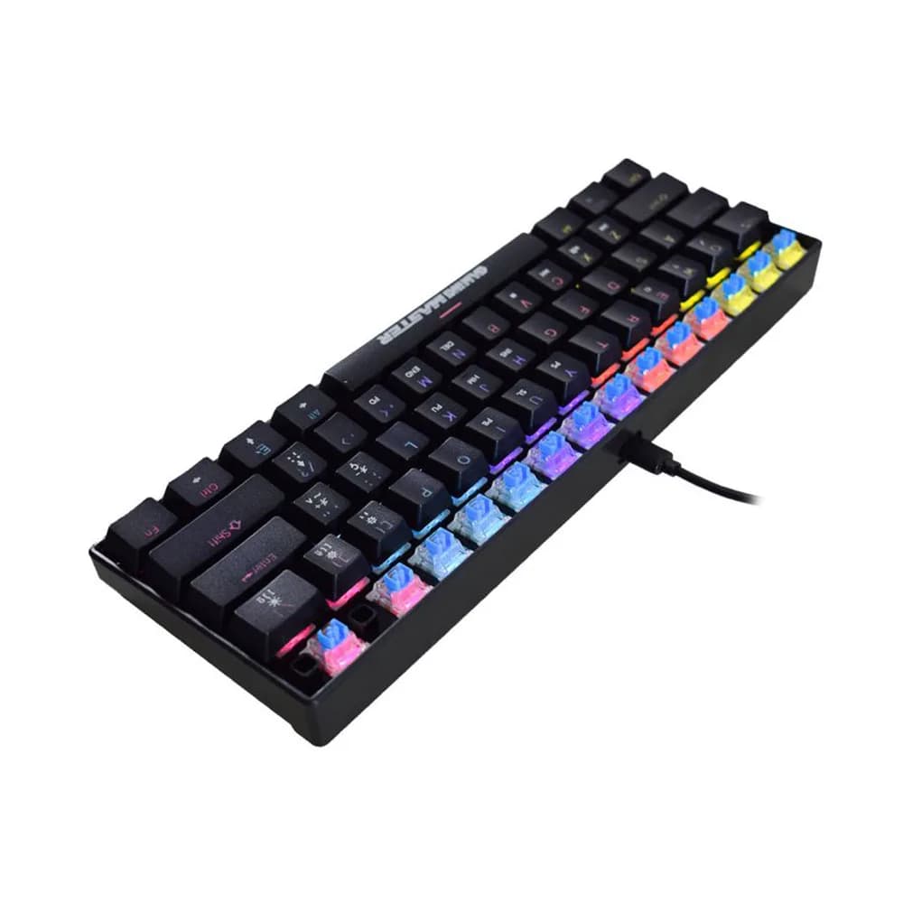 TECLADO K-MEX MECANICO GAMER SPECTRAFURY PRETO KBL8 RGB