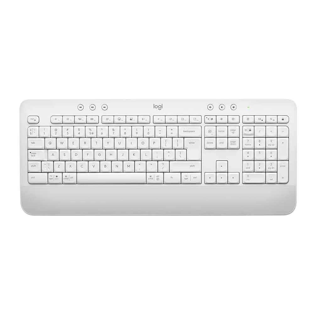 Teclado Logitech Signature K650 OFF White S/Fio - 920-010965