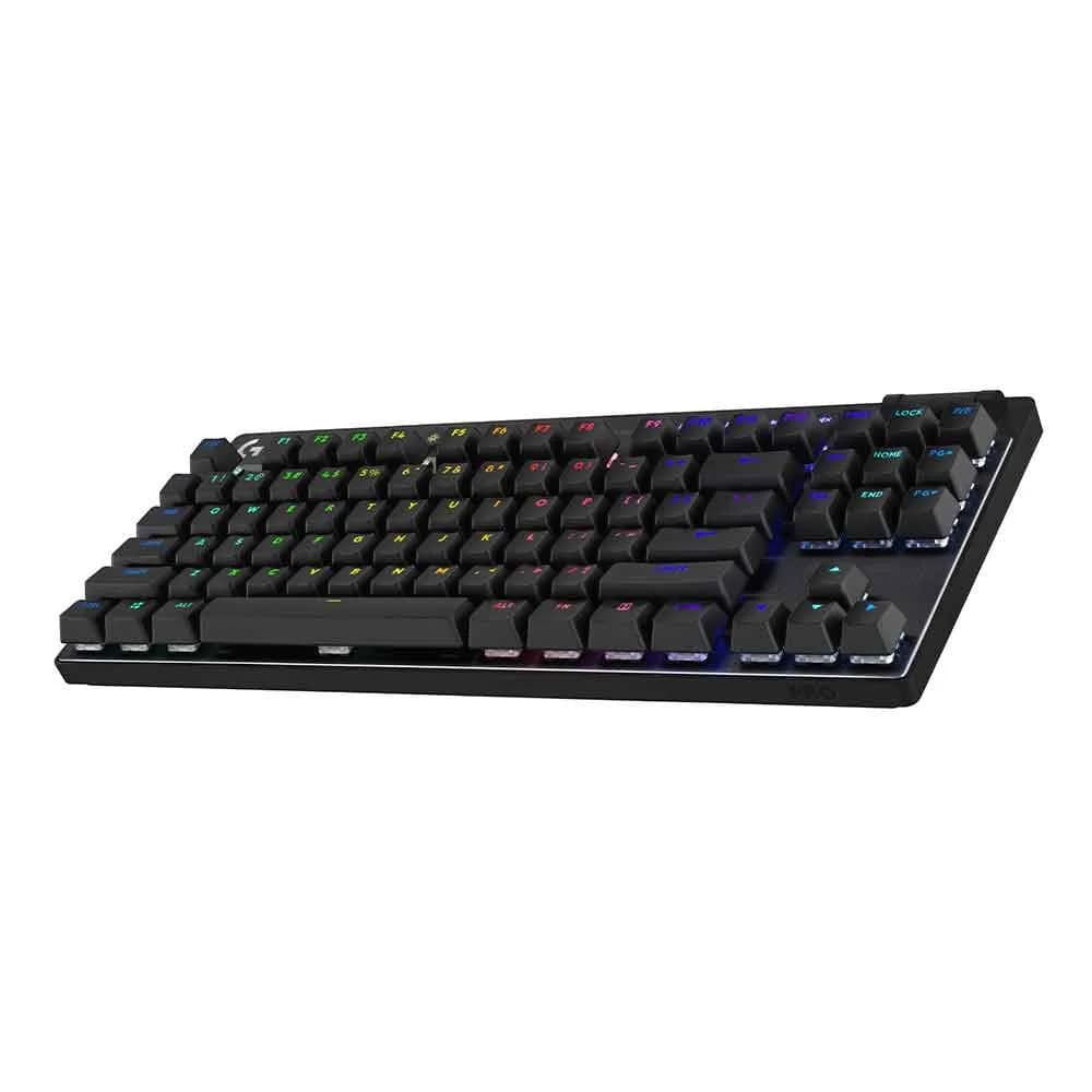 TECLADO MECANICO GAMER LOGITECH G PRO X TKL LIGHTSPEED PRETO - 920-12127