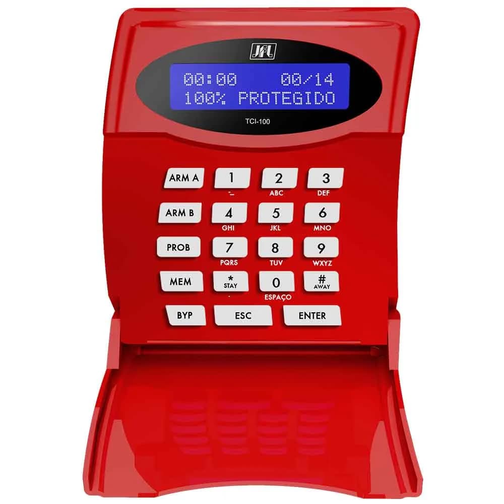 Teclado p/ Centrais de Incendio JFL TCI-100 18622