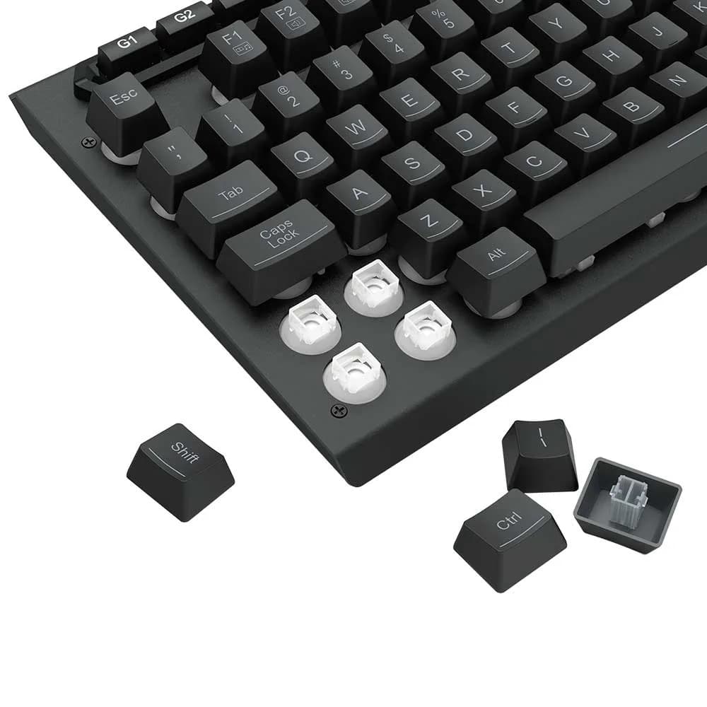 TECLADO REDRAGON MEMBRANA GAMER ADITYA RGB K513-RGB PT
