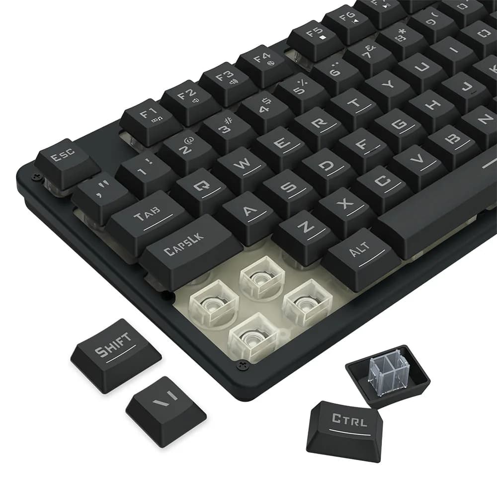 TECLADO REDRAGON MEMBRANA GAMER NETHERBANE PRETO RGB K521-RGB