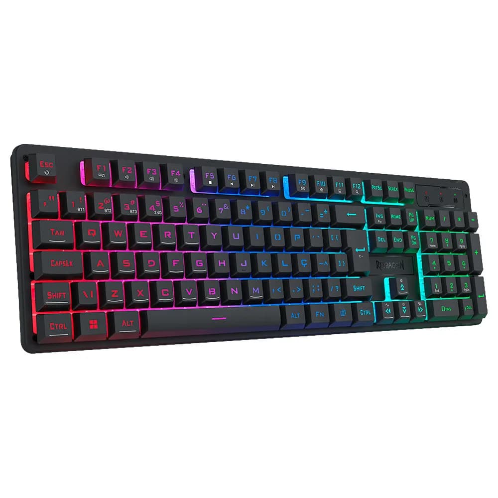 TECLADO REDRAGON MEMBRANA GAMER NETHERBANE PRO K521RGB-KS PT