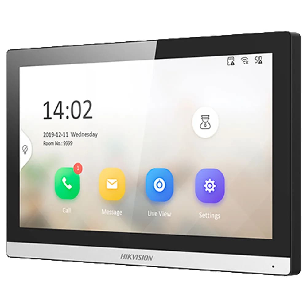 Unidade Interna IP Tela DS-KH6350-WTE1 Hikvision