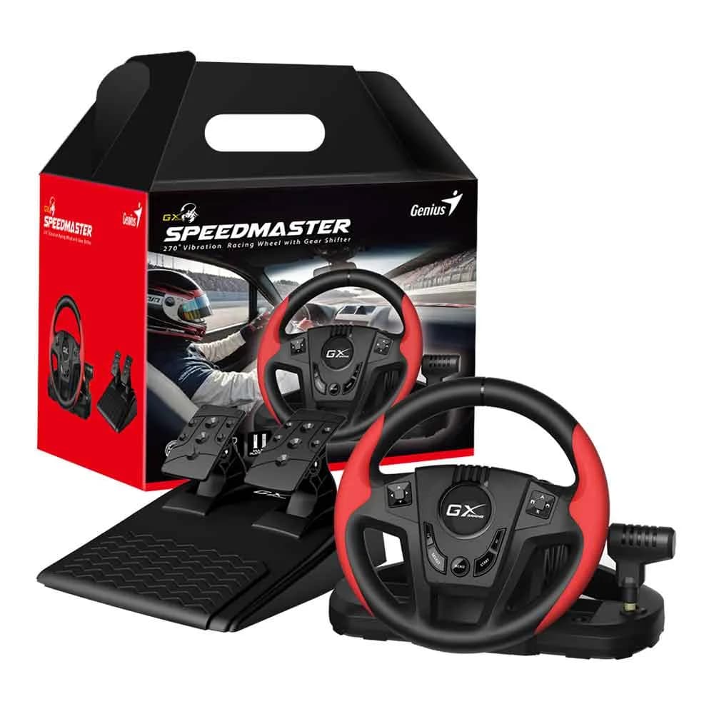 VOLANTE GENIUS SPEEDMASTER P/GAME PC/PS3/PS4