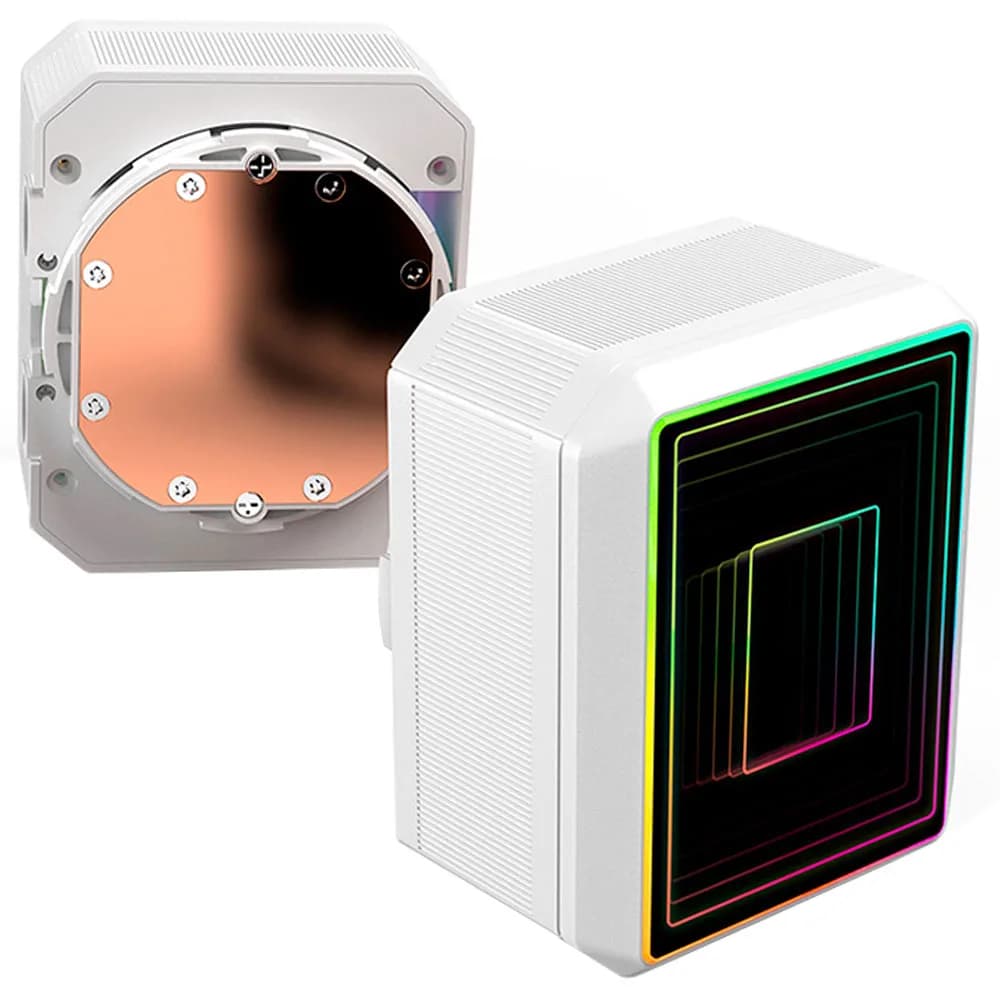 WATER COOLER C3TECH 120MM FC-W120WHV2 BRANCO RGB