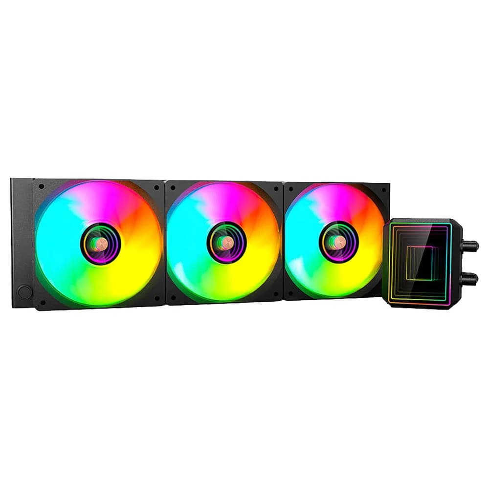 Water Cooler C3Tech 360mm FC-W360BKV2 Preto ARGB
