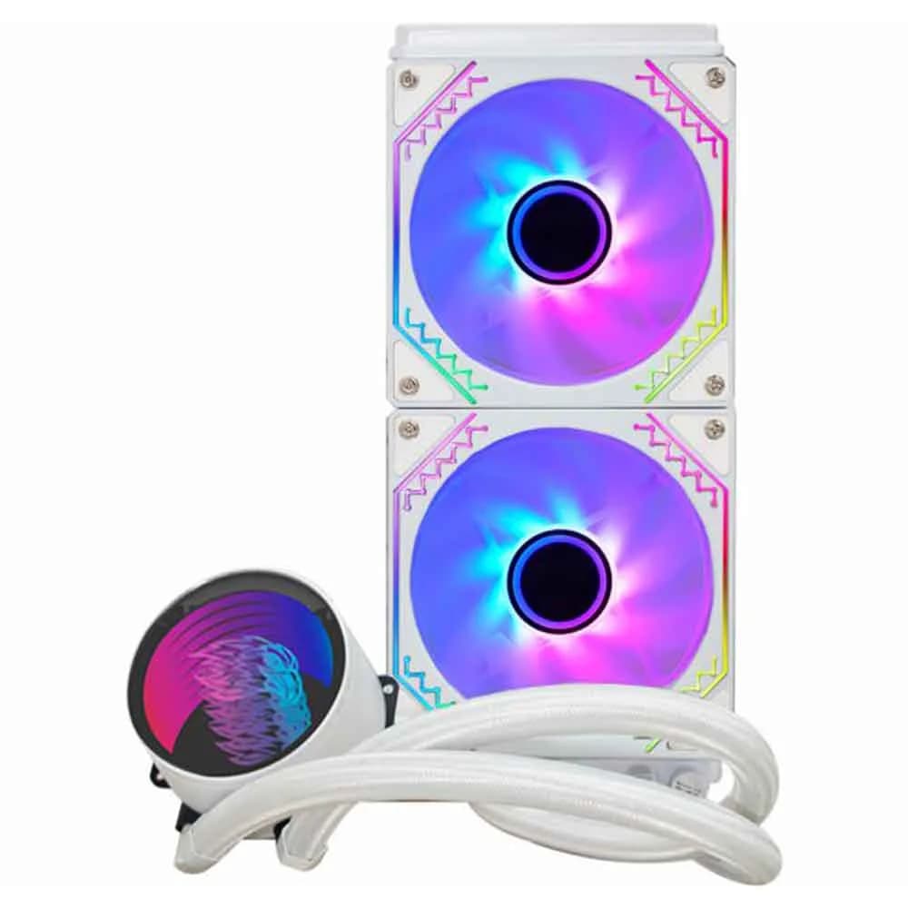 WATER COOLER WAC8 K-MEX INFINITE SPACE 240MM ARGB BRANCO