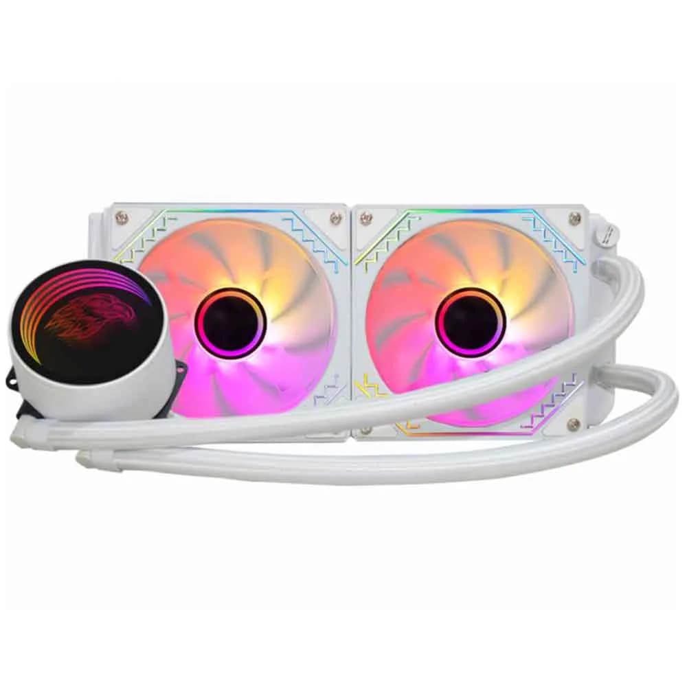 WATER COOLER WAC8 K-MEX INFINITE SPACE 240MM ARGB BRANCO