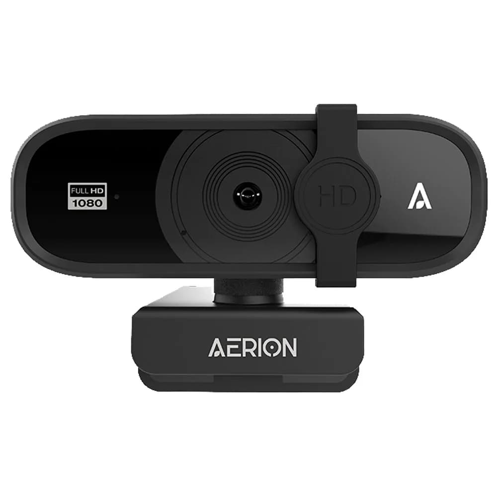Webcam Aerion Full HD 1080P WEB100 Preto