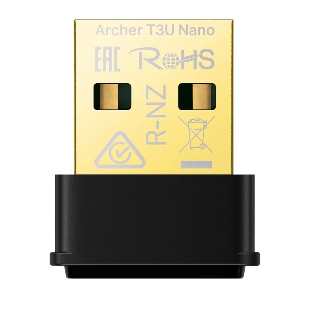 Adaptador TP-Link Archer T3U Nano USB MU-Mimo sem Fio