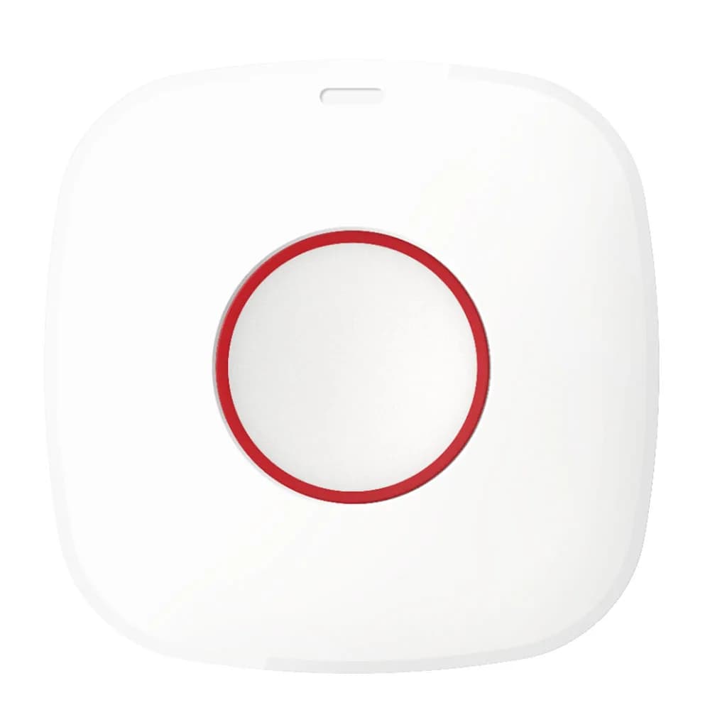 Botão Panico Alarme Emergencia sem Fio AX Pro 868MHz / IP66 / EN G2 / com Bateria DS-PDEB1-EG2-WE Hikvision