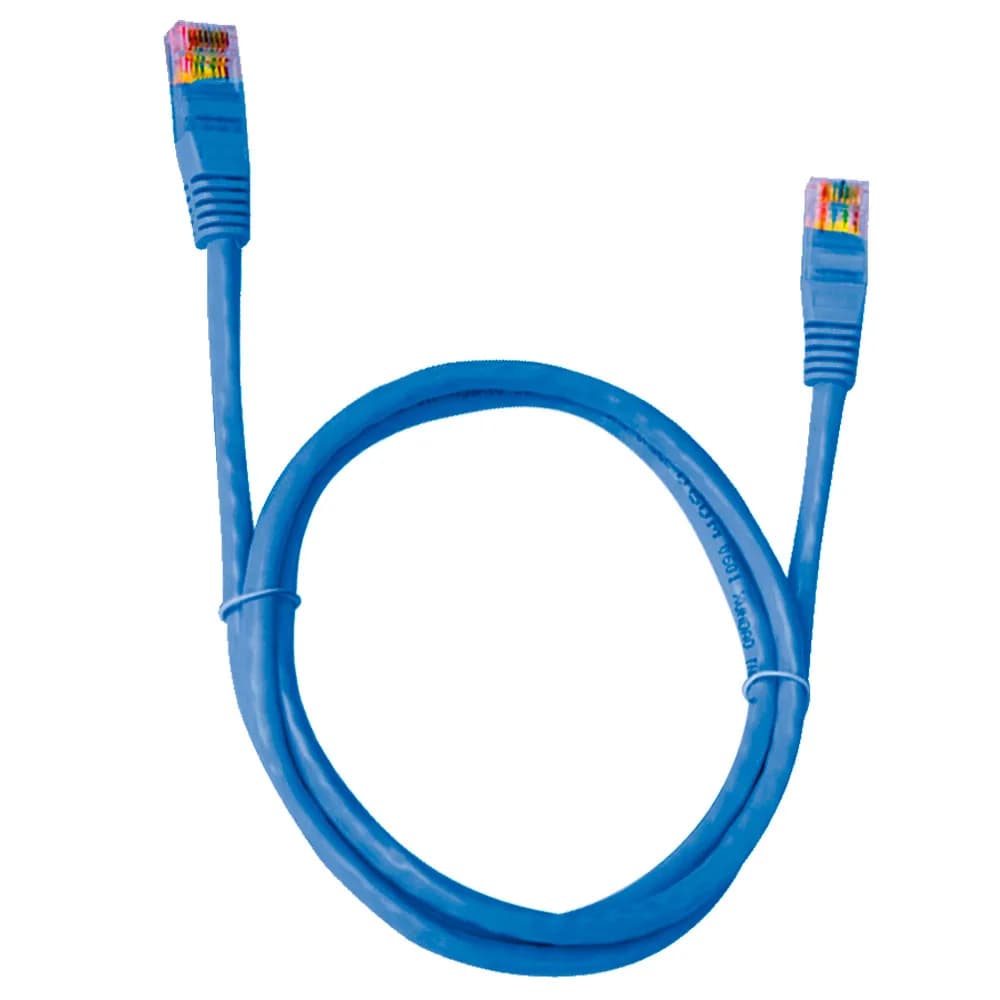Cabo de Rede Pluscable Patch Cord CAT.6 5M - PC-ETH6U50BL