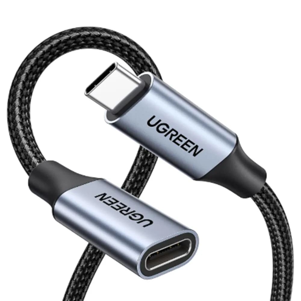 Cabo Extensor Ugreen USB-C Macho 10GBPS/100W para USB-C Femea 1M - US372