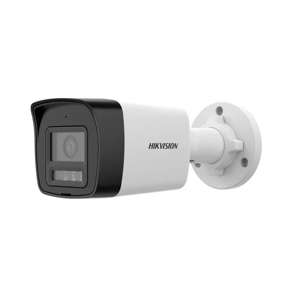 Camera Hikvision IP Smart Hybrid Light 4MP Bullet 2.8mm IR 30m Mic Embutido IP67 DS-2CD1041G2-LIU