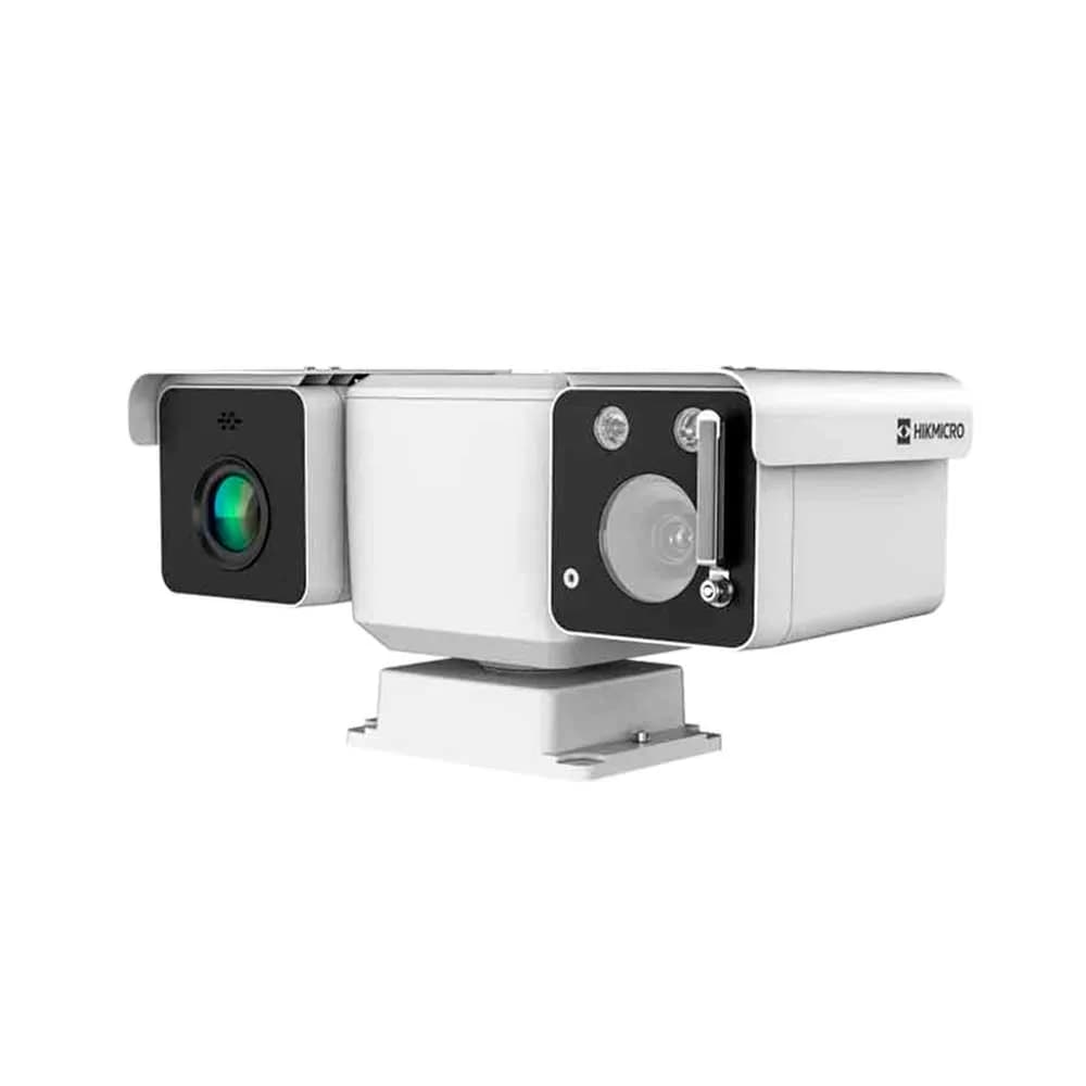 Câmera IP 4MP Posicionadora PTZ Termografica Bi-Spectrum IA VCA IP67 PoE IK10 HM-TD5537T-7/W Hikvision