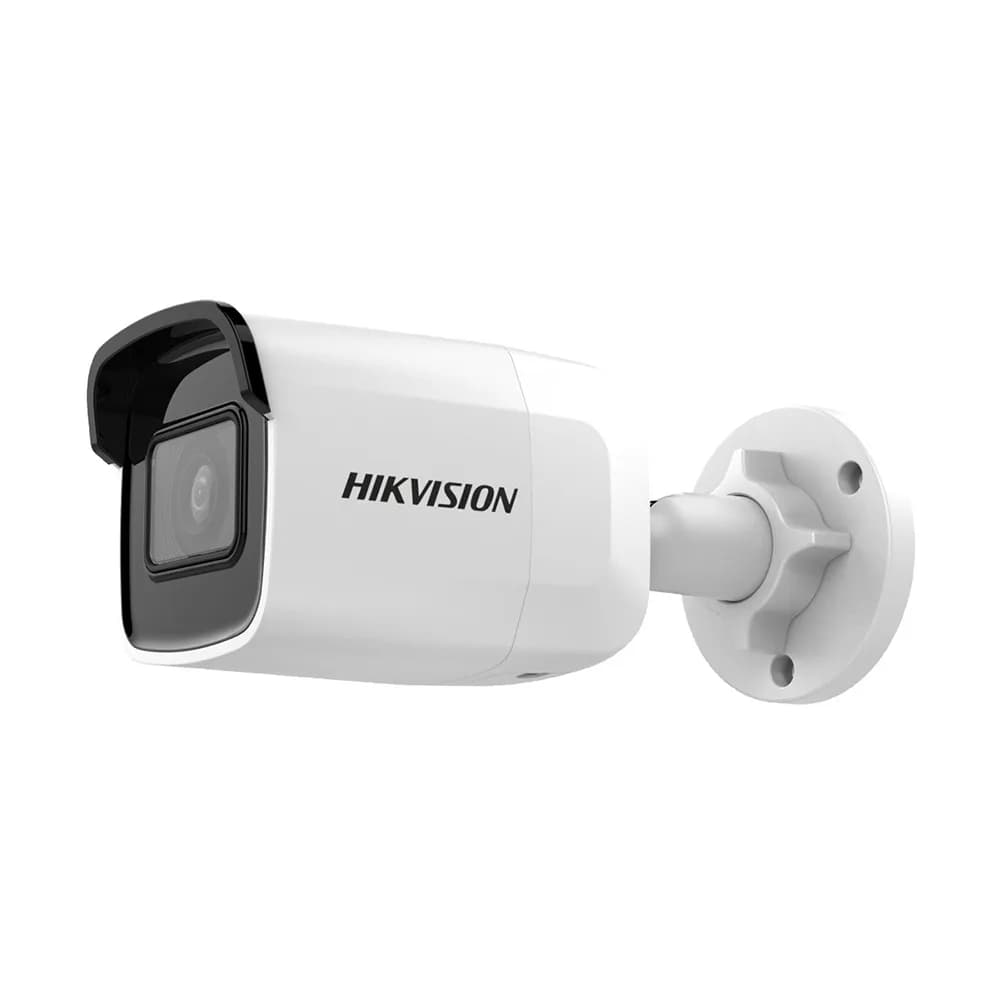 Câmera IP c/ 2 Analiticos 2MP Bullet 2.8mm Metálica IR30M PoE ROI IP67 H.265+ 120DB WDR 3D DNR Dual Stream DS-2CD2021G1-I Hikvision